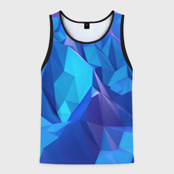 Мужская майка 3D Neon crystalls