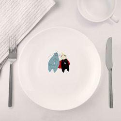 Набор: тарелка + кружка Стальной Алхимик, Ал и Эд - фото 2