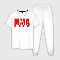 Мужская пижама хлопок MMA life