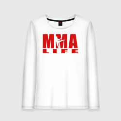 Женский лонгслив хлопок MMA life