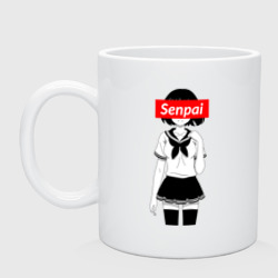 Кружка керамическая Senpai girl