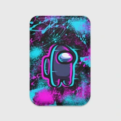 Картхолдер Magsafe магнитный Neon Among Us неон Амонг АС