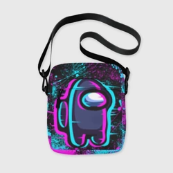 Сумка через плечо 3D Neon Among Us неон Амонг АС