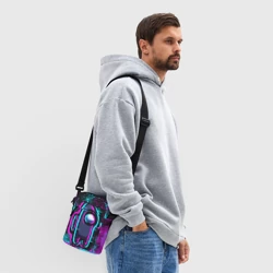 Сумка через плечо 3D Neon Among Us неон Амонг АС - фото 2