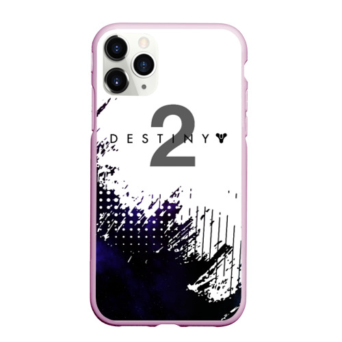 Чехол для iPhone 11 Pro Max матовый Destiny 2: beyond light, цвет розовый