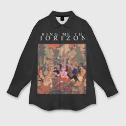 Мужская рубашка oversize 3D Bring me the horizon