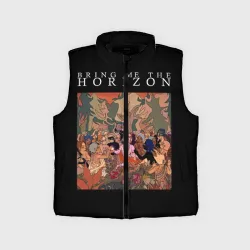 Детский жилет утепленный 3D Bring me the horizon