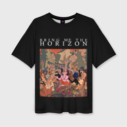 Женская футболка oversize 3D Bring me the horizon