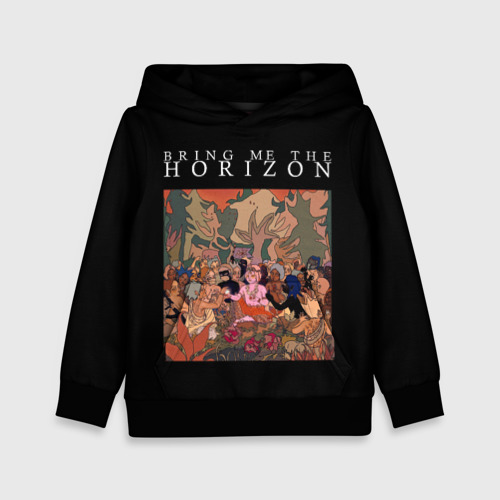 Детская толстовка 3D Bring me the horizon, цвет черный