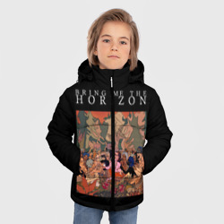 Зимняя куртка для мальчиков 3D Bring me the horizon - фото 2