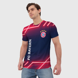 Мужская футболка 3D Бавария - фото 2