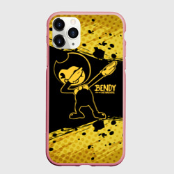 Чехол для iPhone 11 Pro Max матовый Bendy and the Ink machine