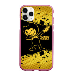 Чехол для iPhone 11 Pro Max матовый Bendy and the Ink machine