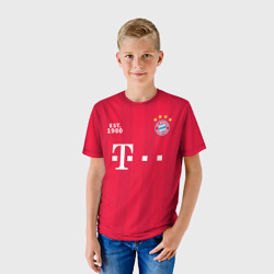 Детская футболка 3D Bayern 20-21 - домашняя - фото 2