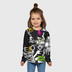 Детский лонгслив 3D Watch Dogs - фото 2