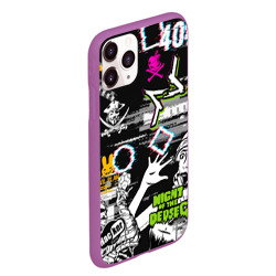 Чехол для iPhone 11 Pro Max матовый Watch Dogs - фото 2