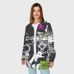 Женская рубашка oversize 3D Watch Dogs - фото 2