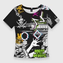 Женская футболка 3D Slim Watch Dogs