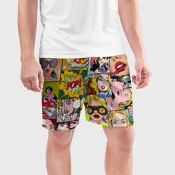 Мужские шорты спортивные Pop Art - фото 2