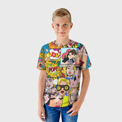 Детская футболка 3D Pop Art - фото 2