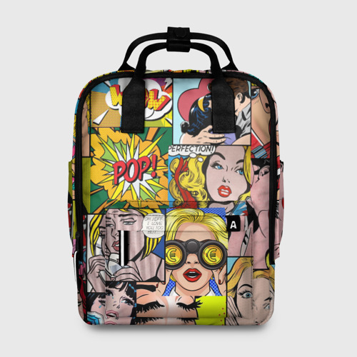 Женский рюкзак 3D Pop Art