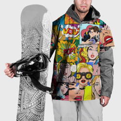 Накидка на куртку 3D Pop Art