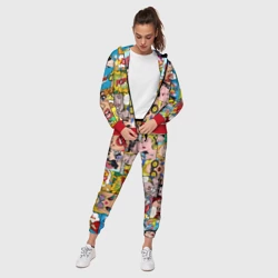 Женский костюм 3D Pop Art комикс паттерн - фото 2