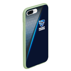 Чехол для iPhone 7Plus/8 Plus матовый Rocket league logo - фото 2