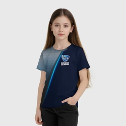 Детская футболка 3D Rocket league logo - фото 2