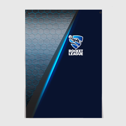 Постер Rocket league logo