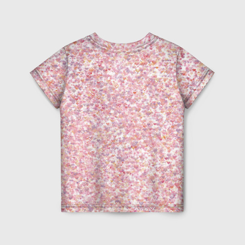 Детская футболка 3D с принтом Романтичный стрелец, вид сзади #1