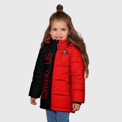 Зимняя куртка для девочек 3D Among Us В кармашке - фото 2