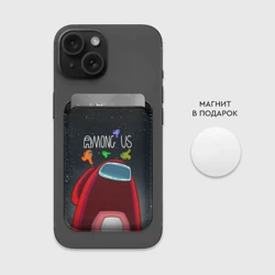 Картхолдер Magsafe магнитный Among Us - фото 2