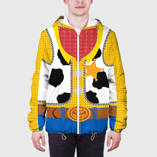Мужская куртка 3D Шериф Вуди, цвет 3D печать - фото 4