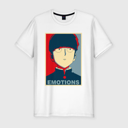 Мужская футболка хлопок Slim Mob Emotions