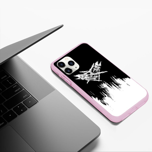 Чехол для iPhone 11 Pro Max матовый Velial Squad, цвет розовый - фото 5