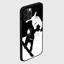 Чехол для iPhone 12 Pro Сноубордисты - фото 2