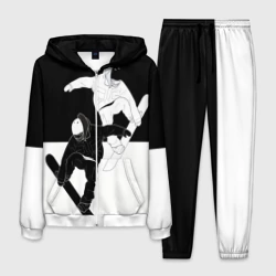 Мужской костюм 3D Сноубордисты