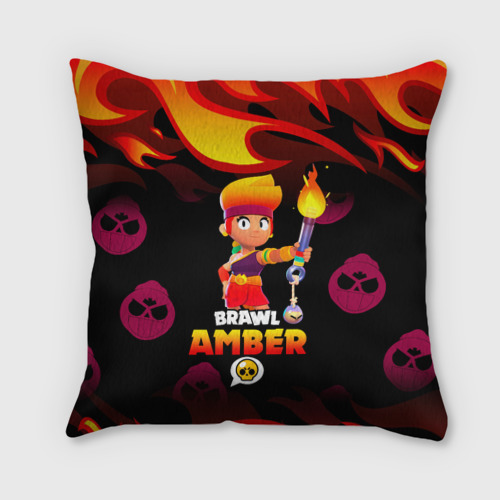 Подушка 3D Brawl Stars Amber