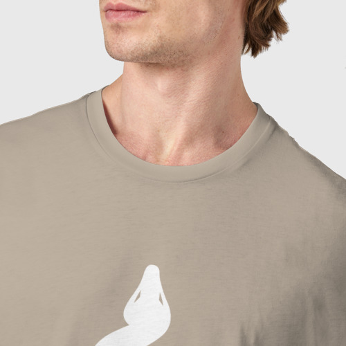 Мужская футболка хлопок Destiny 2, цвет миндальный - фото 6