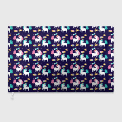 Флаг 3D Unicorn pattern