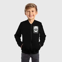 Детский бомбер 3D Mr Robot fsociety хакеры анонимусы - фото 2