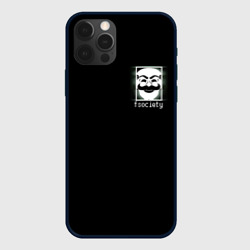 Чехол для iPhone 12 Pro Mr Robot fsociety хакеры анонимусы
