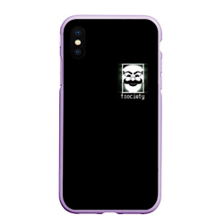 Чехол для iPhone XS Max матовый MP.ROBOT