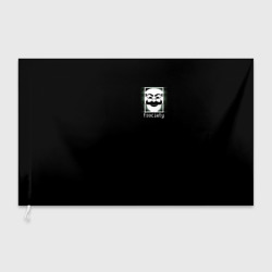 Флаг 3D Mr Robot fsociety хакеры анонимусы