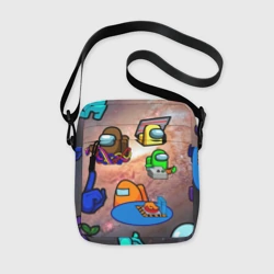 Сумка через плечо 3D Among Us Чёрная дыра