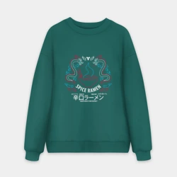 Мужской свитшот oversize без начеса хлопок Spice ramen Destiny 2