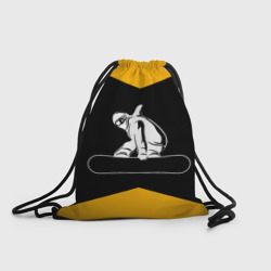 Рюкзак-мешок 3D Сноубордист