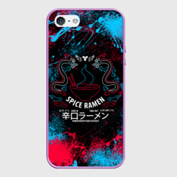 Чехол для iPhone 5/5S матовый Spice ramen Destiny 2