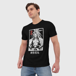 Мужская футболка 3D Дух Амидамару - фото 2
